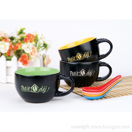 Ceramic Soup Cup, Jumbo Mug